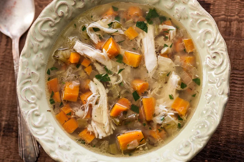 Slow Cooker Chicken Soup