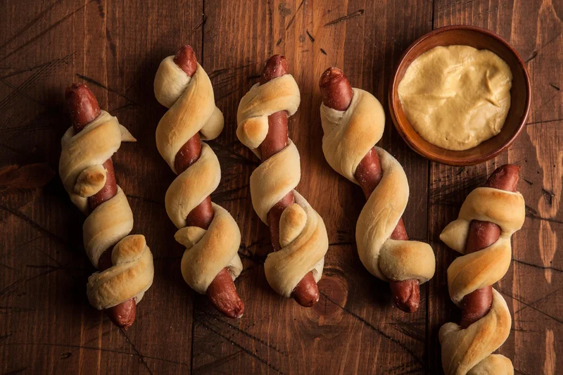 Pizza Dough Dogs