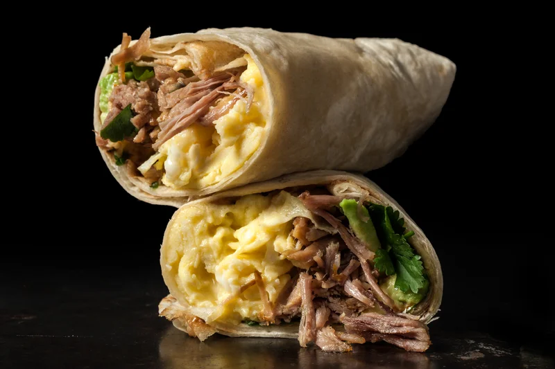 Carnitas burrito