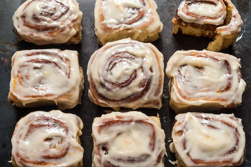 Iced Cinnamon Rolls