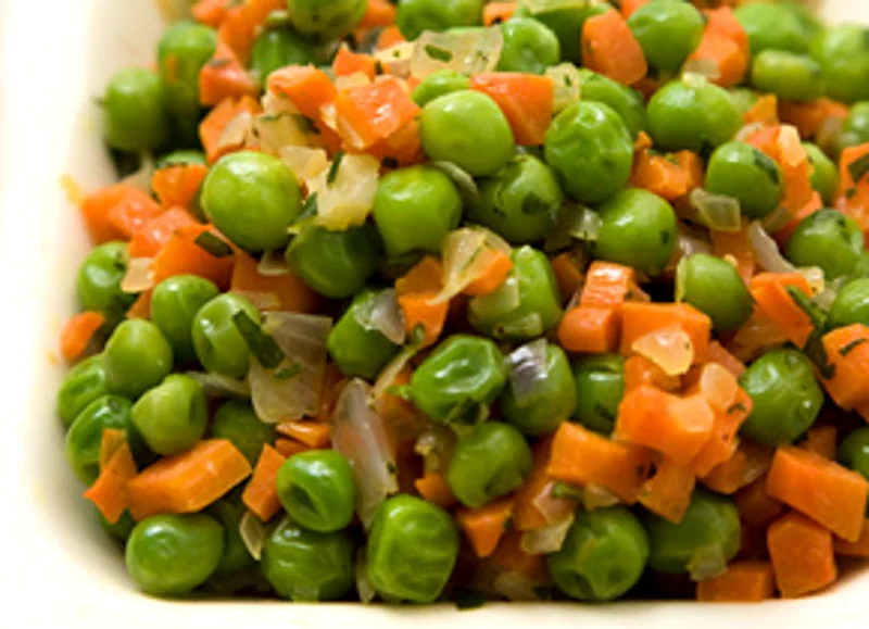 Herbed Peas and Carrots