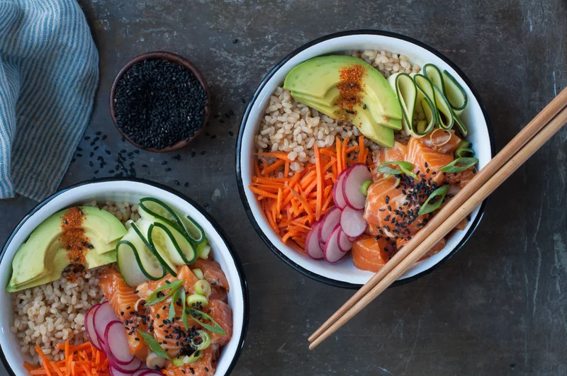 Easy Salmon Poke Bowl