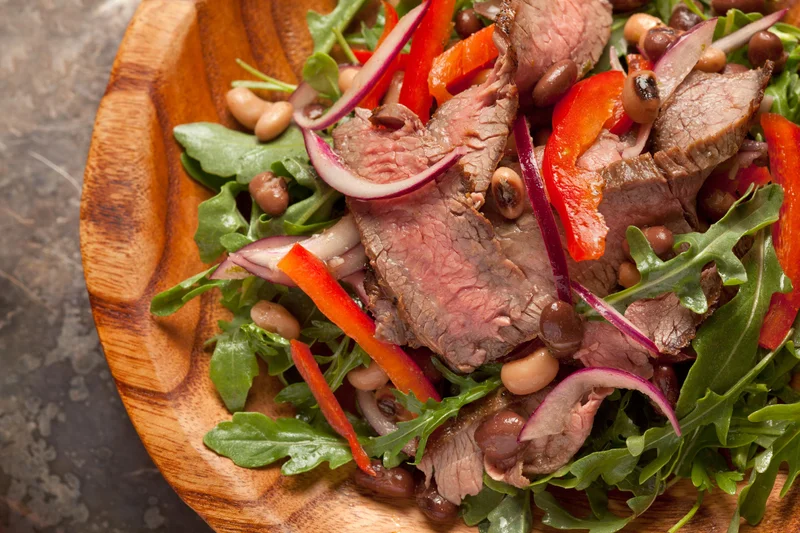 Flank Steak and Arugula Salad