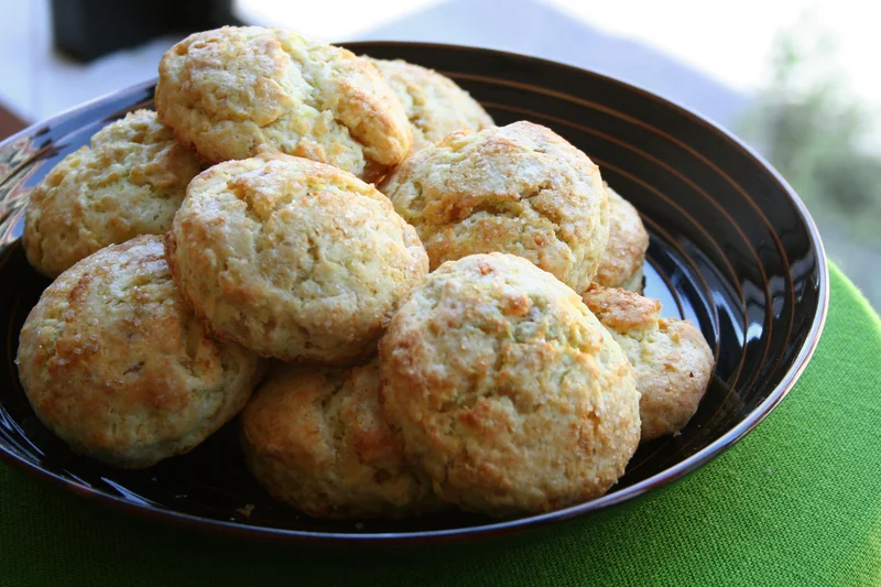 Lime-Pineapple Scones