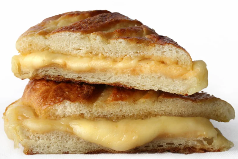 Sweet Hot Mustard and Jarlsberg Grilled Cheese