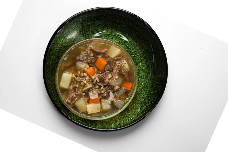 Oxtail and Barley Soup