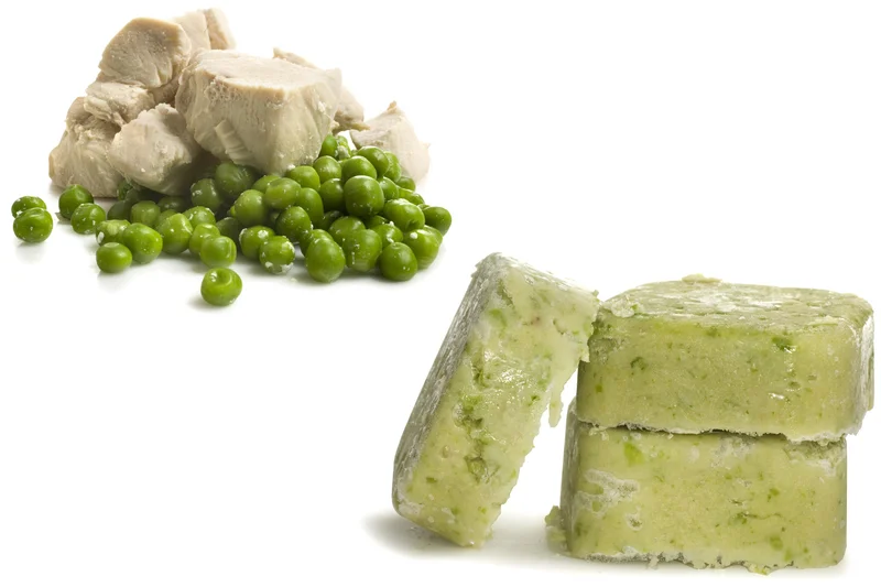 Chicken and Sweet Pea Baby Food