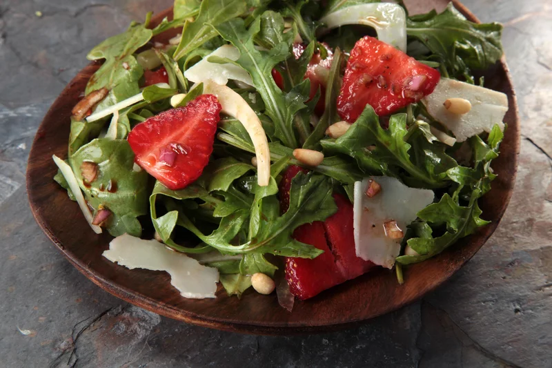 Shaved Fennel and Strawberry Salad