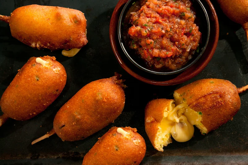 JalapeñoCheese Corn "Dogs"
