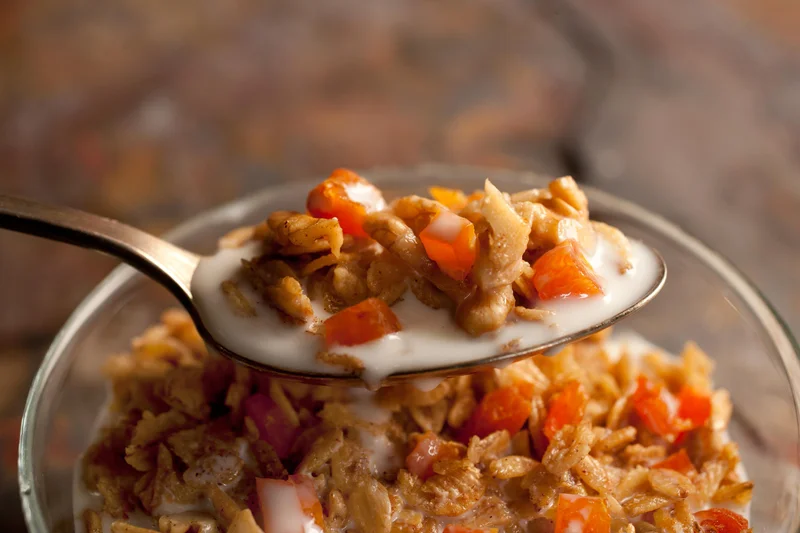 Dried Apricot and Kamut Granola