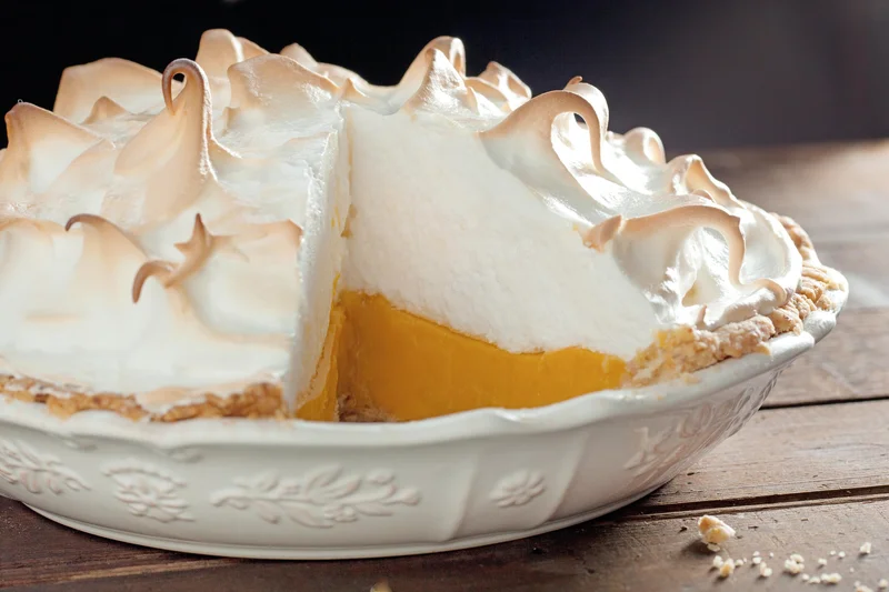 Apricot Meringue Pie