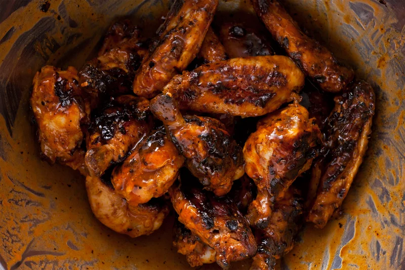 Easy Grilled Buffalo Wings