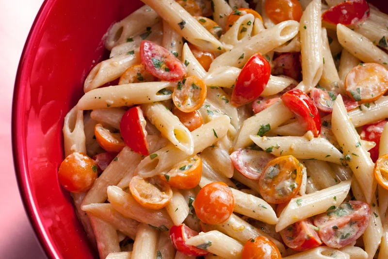 Pasta with NoCook Tomato Sauce