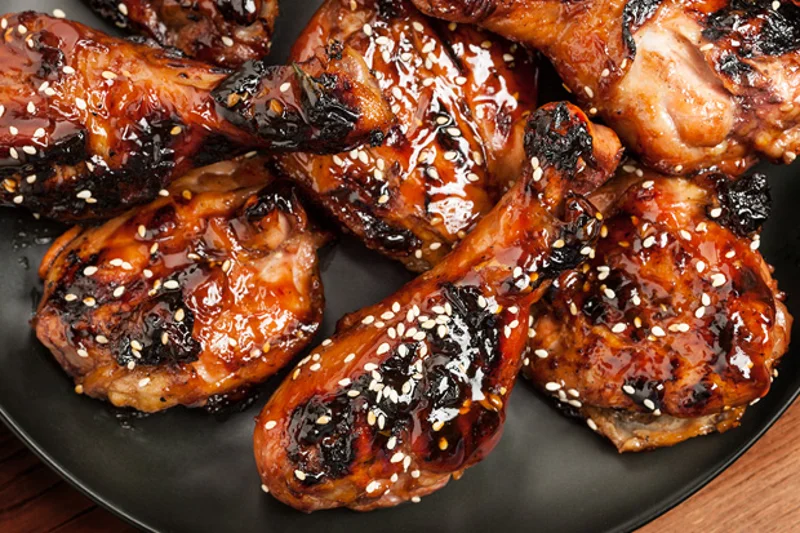 Sweet SoyGlazed BBQ Chicken