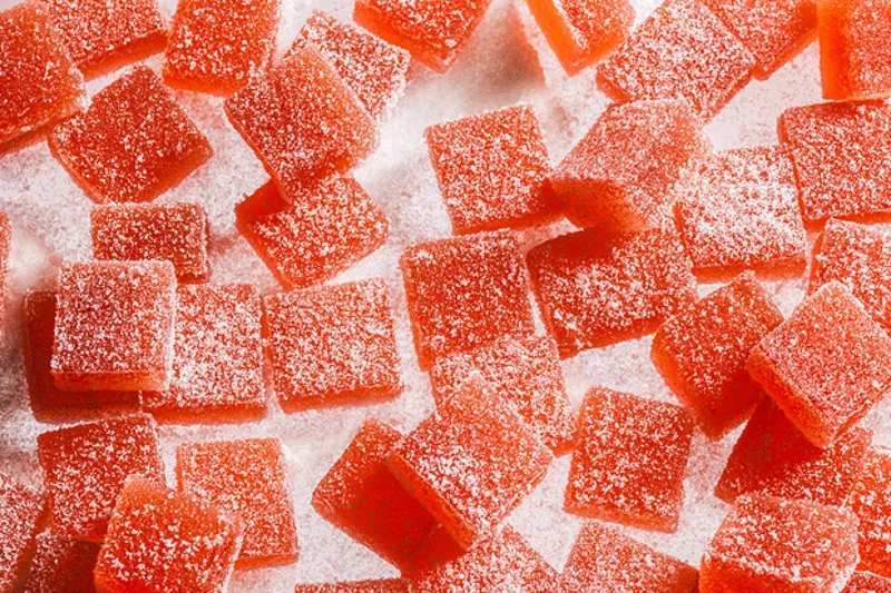 Grapefruit Pâte de Fruit Candy