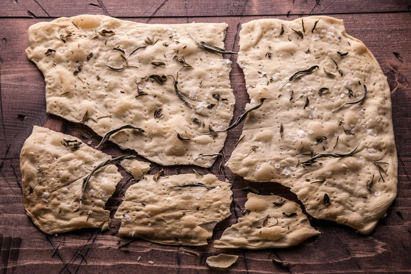 Homemade Herb Crackers