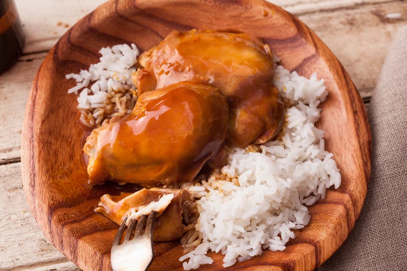 Slow Cooker AsianStyle Chicken Thighs