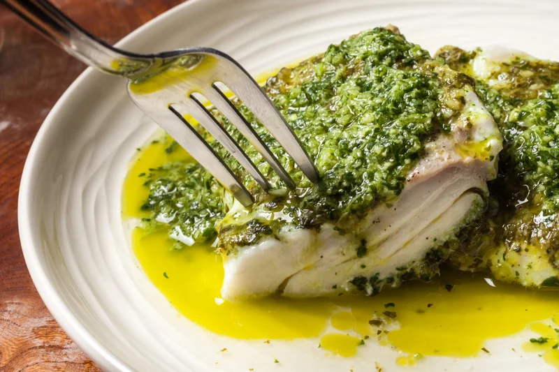 CilantroGinger Halibut