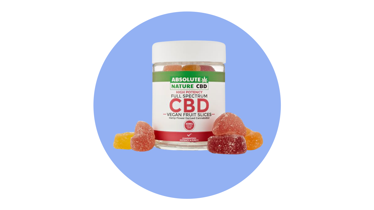 Absolute Nature Full Spectrum CBD Fruit Slice Gummies