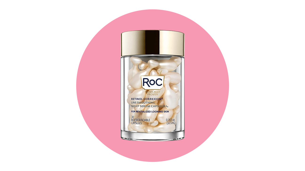 RoC RETINOL CORREXION Line Smoothing Night Serum Capsules