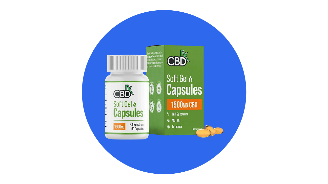 CBDfx CBD Gel Capsules