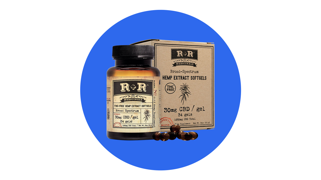 R&R Medicinals THC-Free Softgels