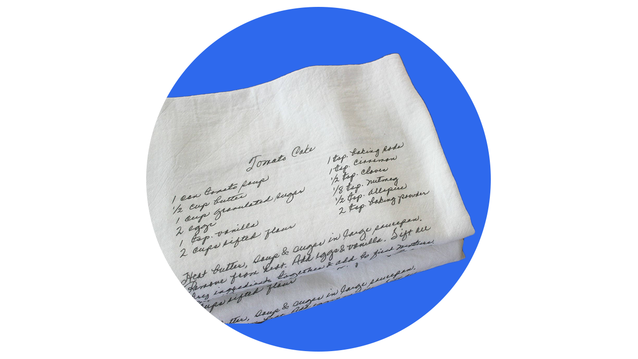 BlueMountainBags Custom Recipe Tea Towels