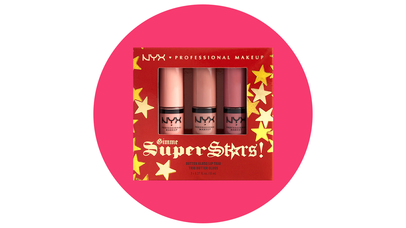 NYX Professional Makeup Gimme Super Stars! Butter Gloss Lip Trio