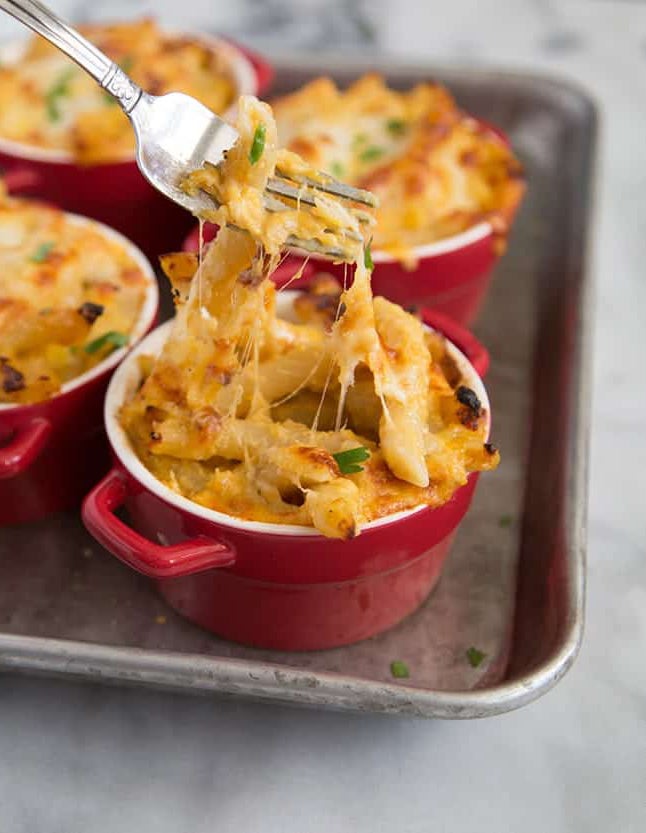 Butternut squash mac and cheese