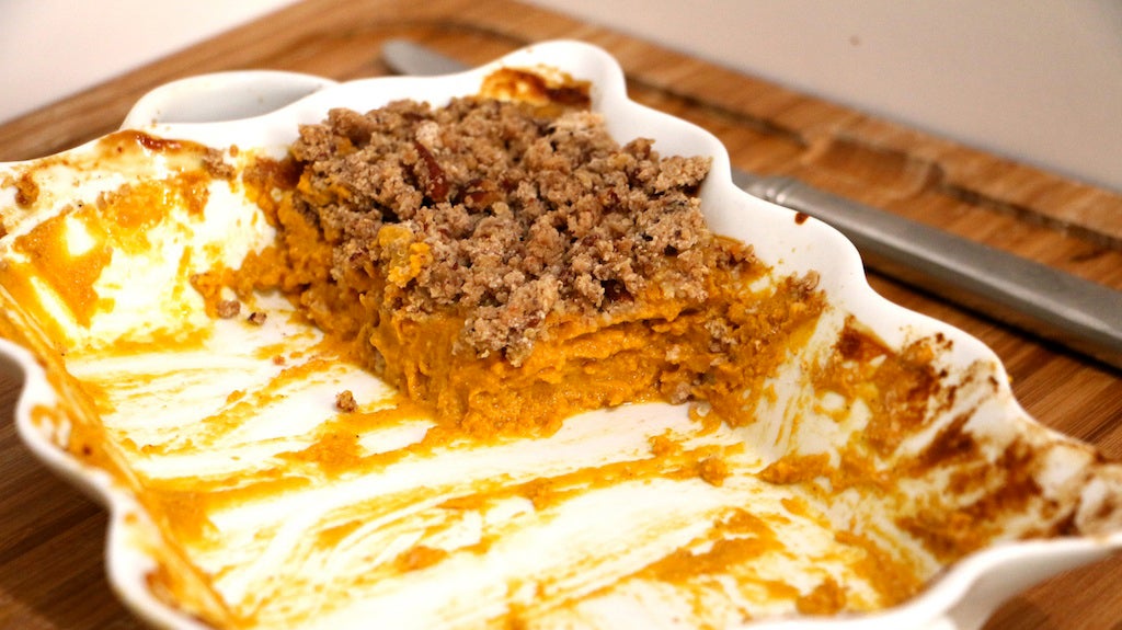 sweet potato crisp