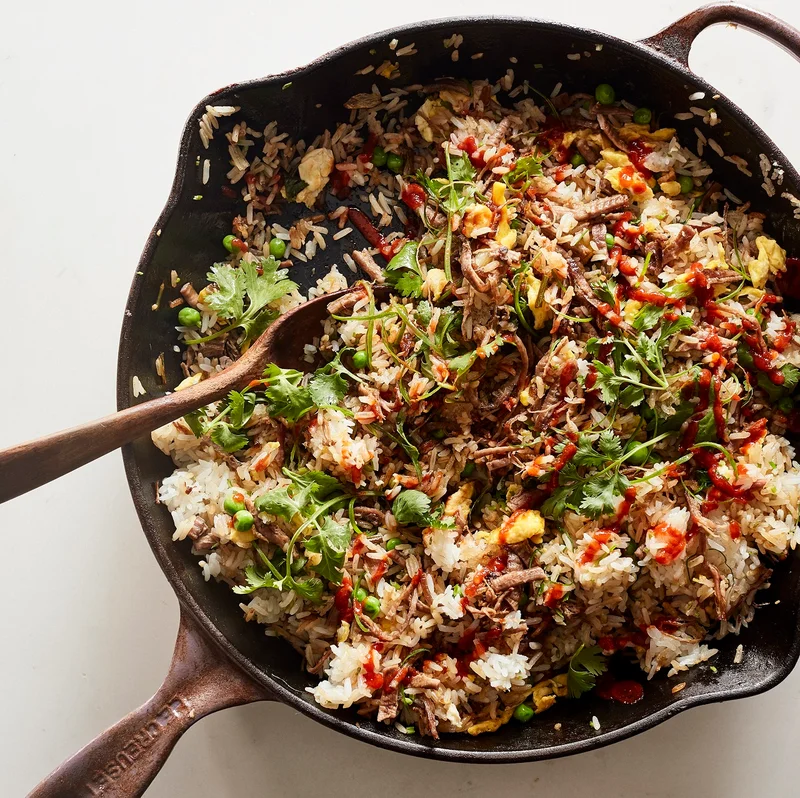 Christmas Brisket Fried Rice