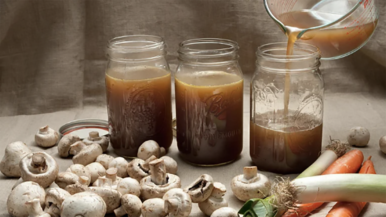 Easy Mushroom Broth
