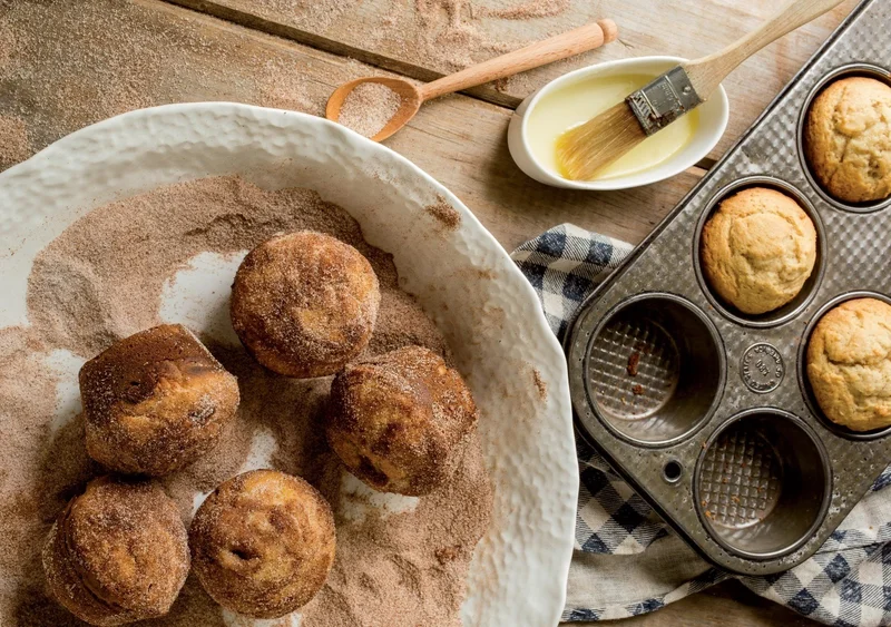 Apple Cider Donut Muffins