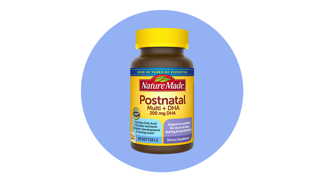 NatureMade Postnatal Multivitamin + 200 mg DHA Softgels
