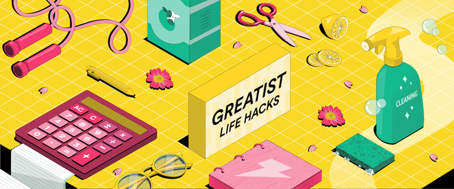 Greatist Life Hacks for Cooking, Getting Fit, and Staying Organized