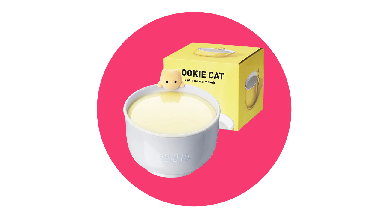 Houkois Cute Kitty Digital Alarm Clocks