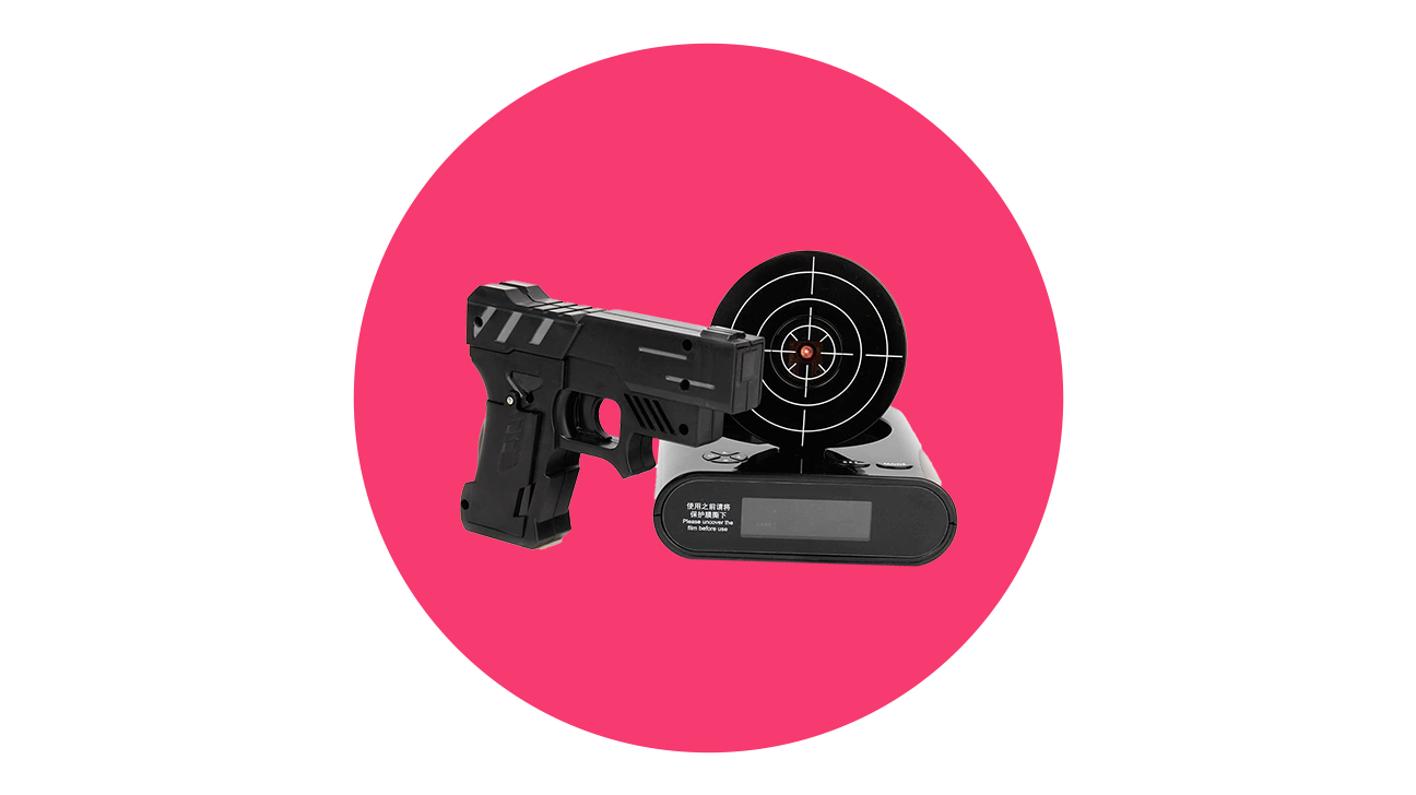 Lock N' load Gun Alarm Clock