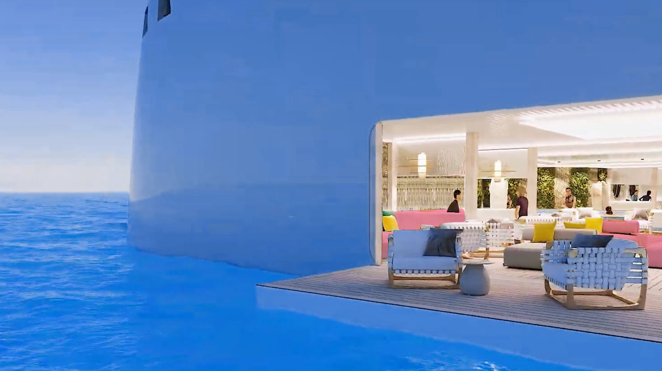 This Residential Cruise Ship Turns Your Entire Life Into a Vacation