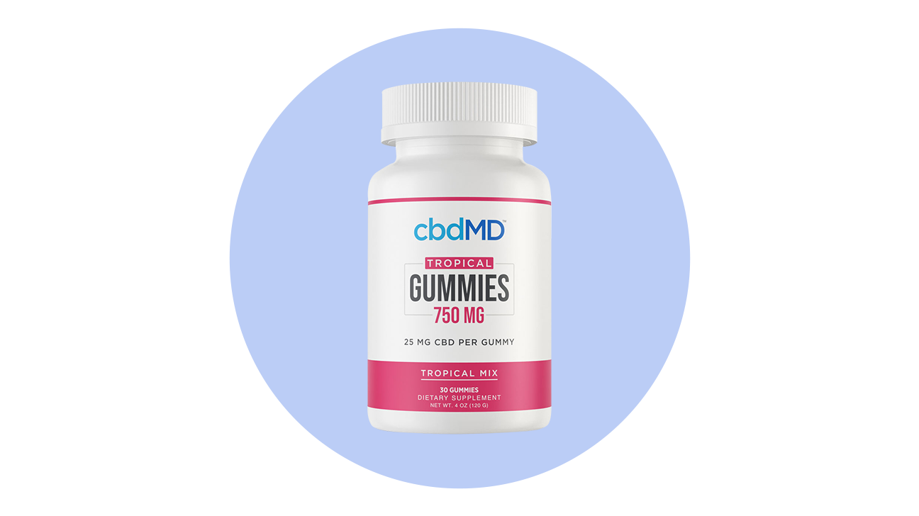 CBDMD Tropical CBD Gummies