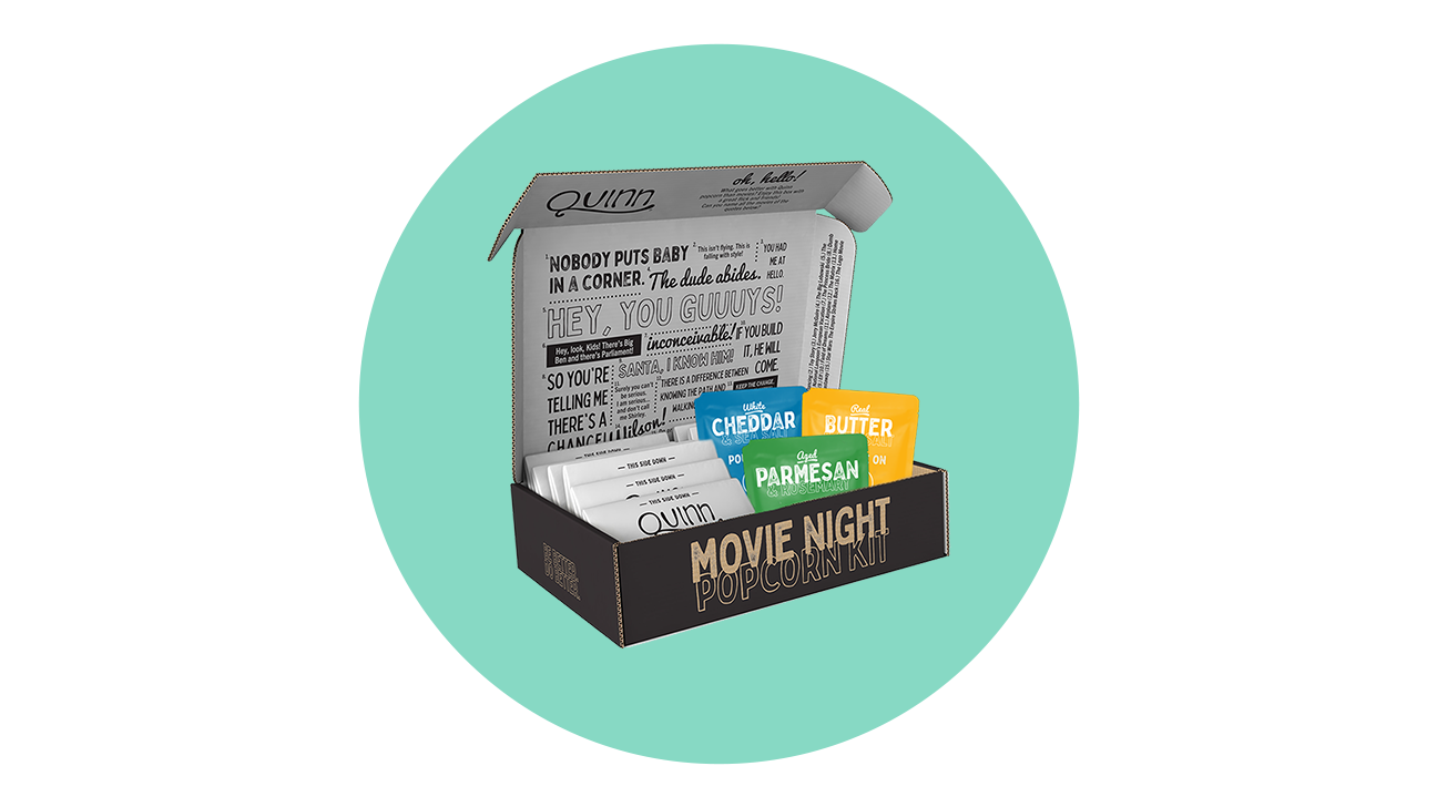 Quinn Movie Night Popcorn Kit