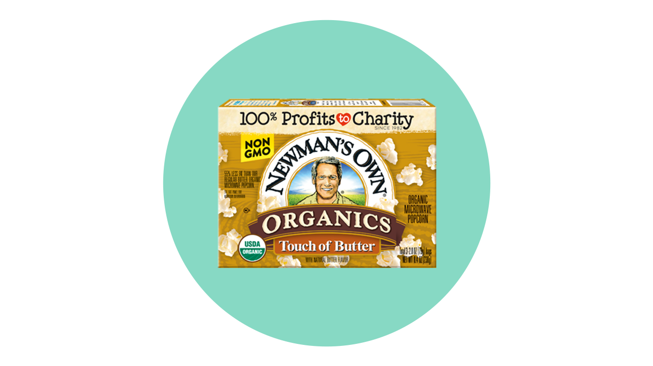 Newmans Own Organic Touch of Butter popcorn