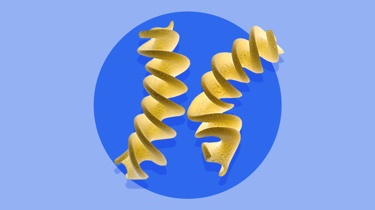 Fusilli pasta