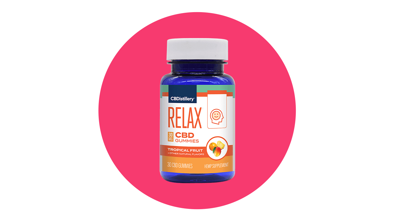 CBDistillery Broad-Spectrum CBD Anytime Gummies