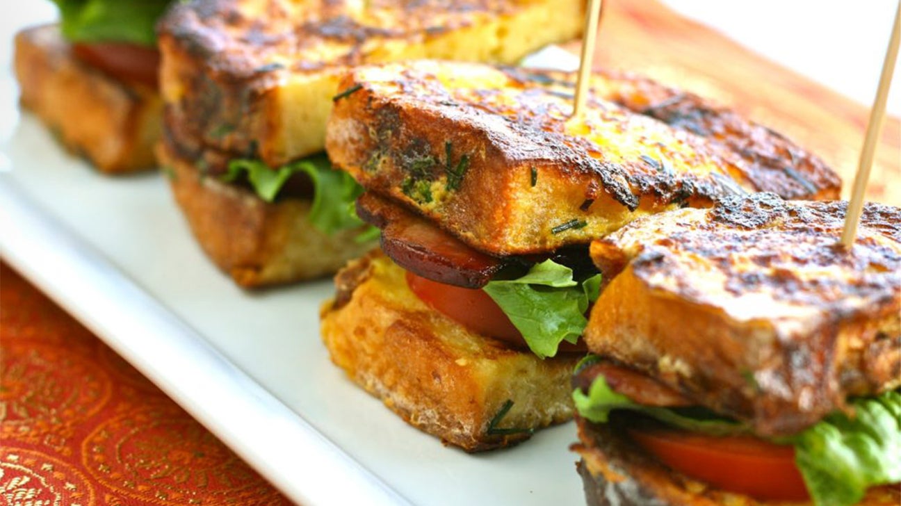 French toast BLT