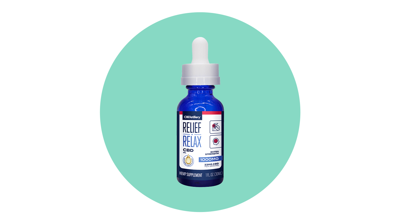 CBDistillery THC-Free Pure CBD Oil Tincture