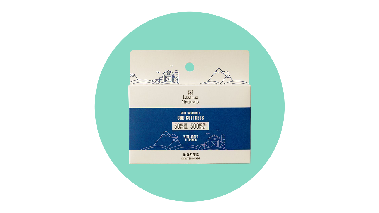 Lazarus Naturals CBD Softgels