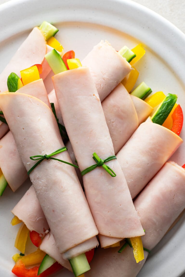 meat and vegetable rollups