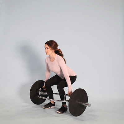 trap bar deadlift