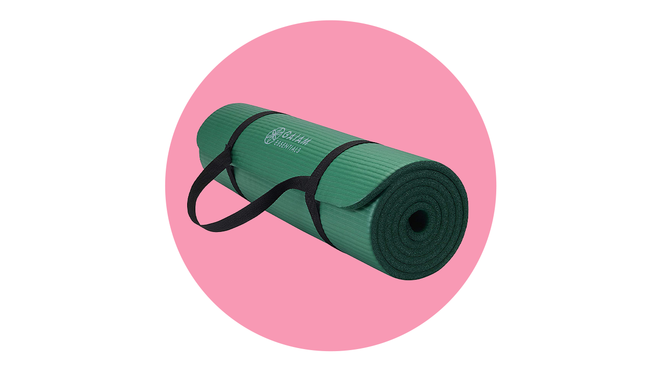 Gaiam Essentials Thick Yoga Mat