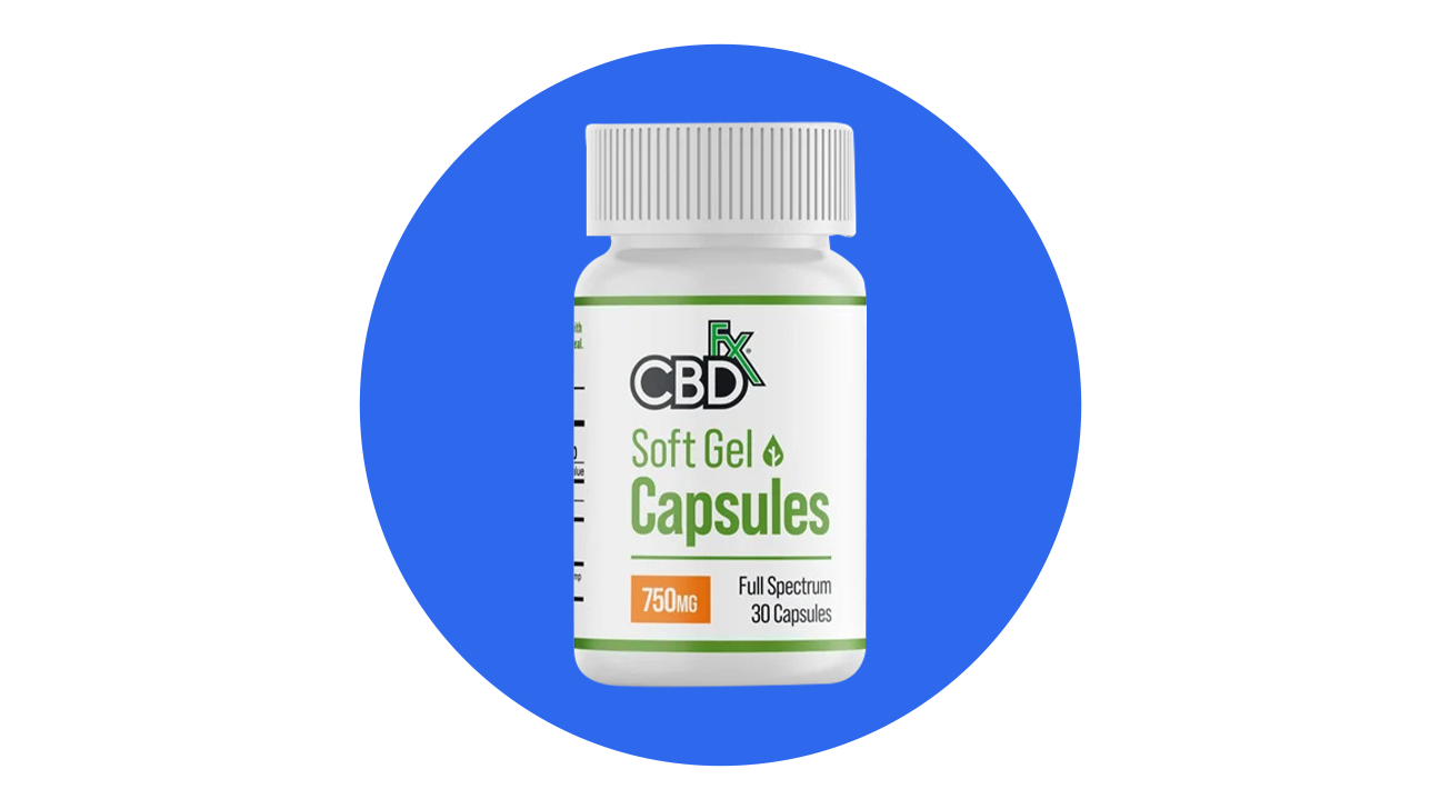 CBDfx CBD gel capsules